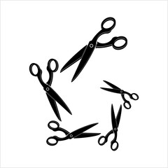 Wall Mural - Scissors Icon Y_2202001