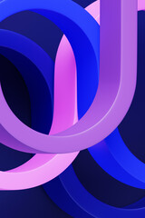 Poster - Colorful abstract background. Template for wallpaper, banner, presentation, background,  3d illustration