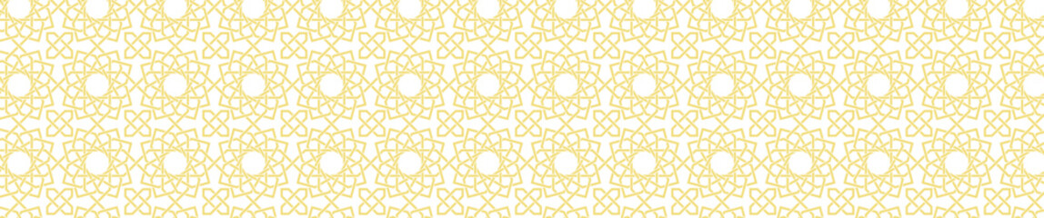 Wall Mural - moroccan arabic ramadan seamless pattern backround islamic ornament mosque