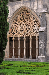 Wall Mural - Batalha, Portugal - july 3 2010 : picturesque monastery