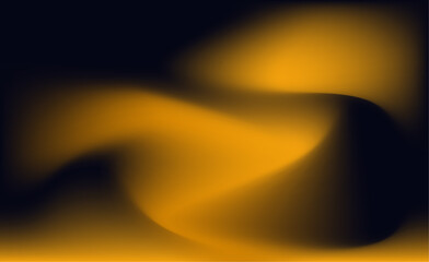 Fototapete - Smooth Cinder  Sun Color Shading Mixture Abstract Art Background. Dark Blue and yellowish orange gradient mesh backdrop template. Red, orange, dark blue gradient color. Vector Illustration. 