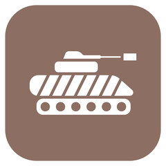 Sticker - Army Tank Icon