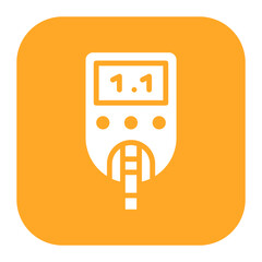 Wall Mural - Glucose Checkup Icon