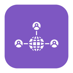 Poster - User Network Icon