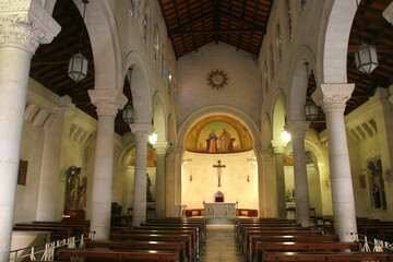 Wall Mural - Church of St. Joseph, Franciscan Monastery in Nazareth, Israel