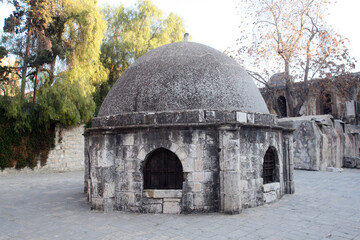 Wall Mural - Dome in Ethiopian monastery, church of the holy sepulchre in Jerusalem, Israel