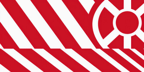 Fototapete - Japan flag illustration