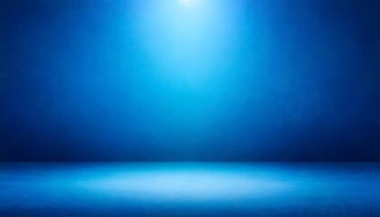 Wall Mural - empty blue room with gradient blue background and blue abstract effect background christmas valentin