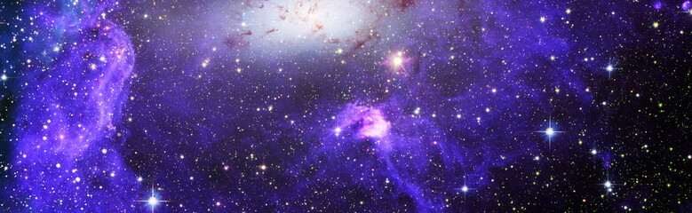 Wall Mural - high quality space background. starfield in outer space many light years far from the earth. element