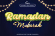 © Semu Creative - Ramadan mubarak editable text effect template