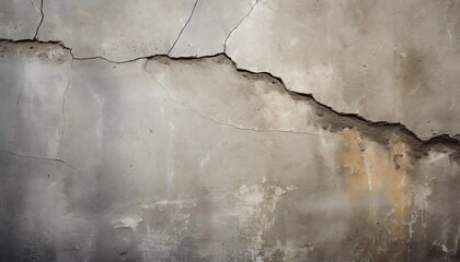 Wall Mural - concrete wall texture with cracks