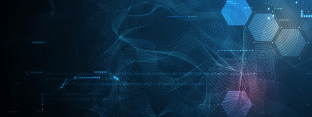 Abstract vector background. Futuristic technology style. Elegant background for business tech presentations.