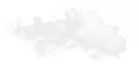 Canvas Print - realistic cloud fog overlay isolated on the transparent background