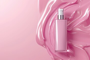 Poster - Cosmetics Product Abstract Background