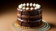 Les miettes de gâteau au chocolat laissent une sensation de bonheur dans chaque bouchée, une expérience gastronomique inoubliable pour les amateurs de chocolat.
