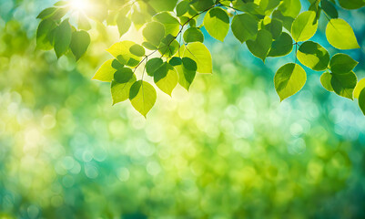 Poster - Summer sunlight bokeh