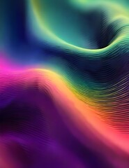 Wall Mural - noise Dynamic grainy gradient animation, seamless loop background Generative AI
