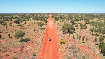 Canvas Print - Australian outback in the central region