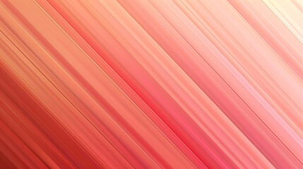 Wall Mural - Coral color with templates metal texture soft lines tech gradient abstract diagonal background