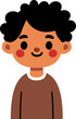 Boy,kid student avatar, people icon.