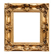 © Oksana - Gold antique vintage frame isolated on white background