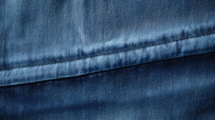 Aufkleber - Close up shot of a pair of blue jeans. Perfect for fashion blogs, clothing advertisements, or lifestyle magazines