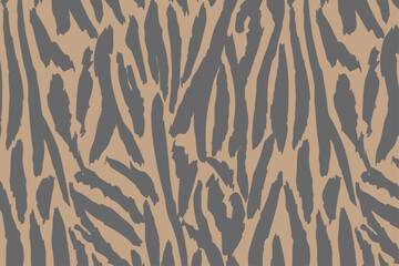 Wall Mural - Modern minimalist abstract doodle brush stroke painting seamless pattern. Stylish wavy marble background prints. Paint line background vector illustration. Hipster seamless pattern