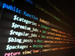 © JSD - Laravel framework backend programming script. Photo taken from the script editor.