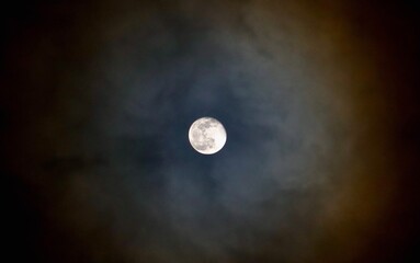 full moon in the night