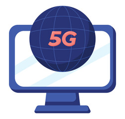 Poster - 5G computer internet