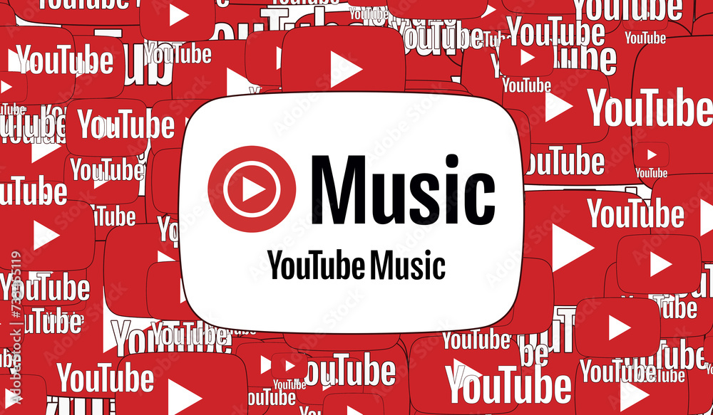 Youtube music, Youtube Logo Visual Presentation - Social Media ...
