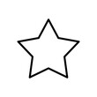 Star Icon vector. rating icon vector. favourite star icon