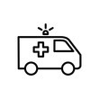 © AAVAA - Ambulance icon vector. ambulance truck icon vector. ambulance car