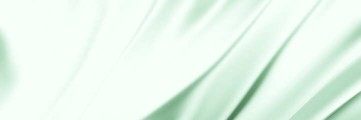 Wall Mural - Abstract ripple background. Green wave.