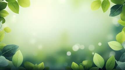 spring background, green natural rustic background
