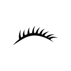 Poster - eyelash logo icon