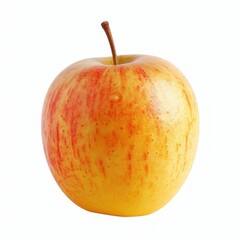 Sticker - red apple isolated on white