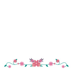 Wall Mural - Flower Footer