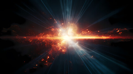 Wall Mural - space galaxy background, 3d illustration of nebulae in the universe