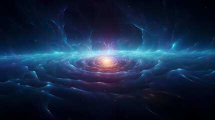 Wall Mural - space galaxy background, 3d illustration of nebulae in the universe