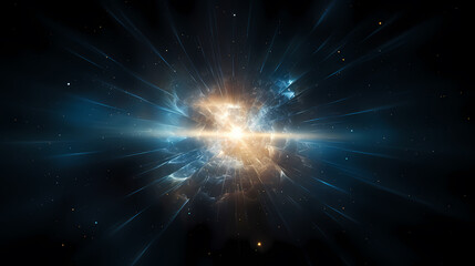 Wall Mural - space galaxy background, 3d illustration of nebulae in the universe