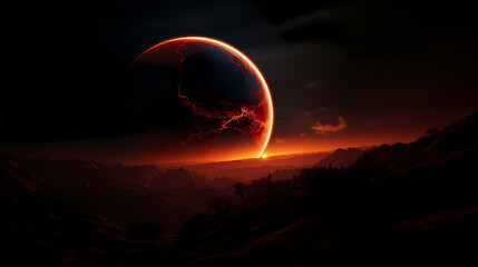 Wall Mural - space galaxy background, 3d illustration of nebulae in the universe