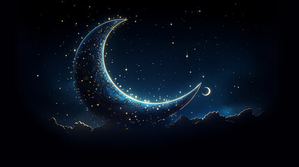 Wall Mural - space galaxy background, 3d illustration of nebulae in the universe