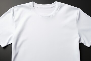 Wall Mural - T-shirt blank Space,T-shirt mockup. White blank t-shirt front, Ai generated