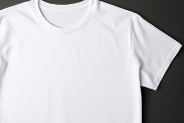 Wall Mural - T-shirt blank Space,T-shirt mockup. White blank t-shirt front, Ai generated