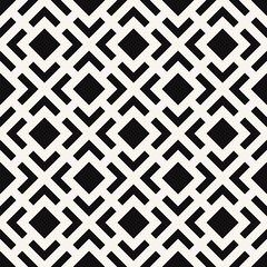 Vector seamless pattern. Modern stylish texture. Repeating geometric tiles. Bold rectangular grid. Square elements form simple contrast print.