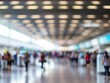 © Ayahe Stock - blurred background people at airport