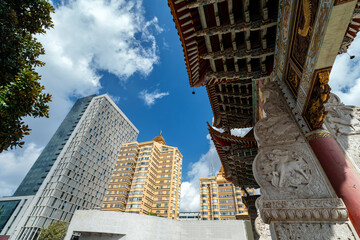 Poster - The Archway is a traditional piece of architecture and the emblem of the city of Kunming, Yunan, China.