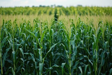 Wall Mural - summary corn field