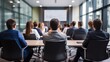© Damian Sobczyk - Corporate meeting of IT industry employees who talk about new projects and the direction of company development